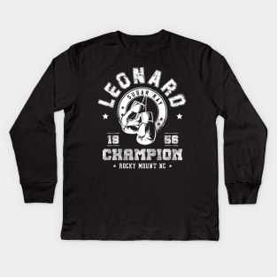 Sugar Ray Leonard Kids Long Sleeve T-Shirt